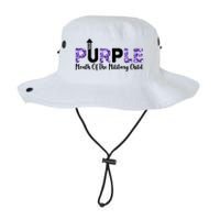 Purple Up For Month Of Military Child April Bucket Hat