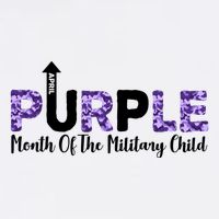 Purple Up For Month Of Military Child April Bucket Hat