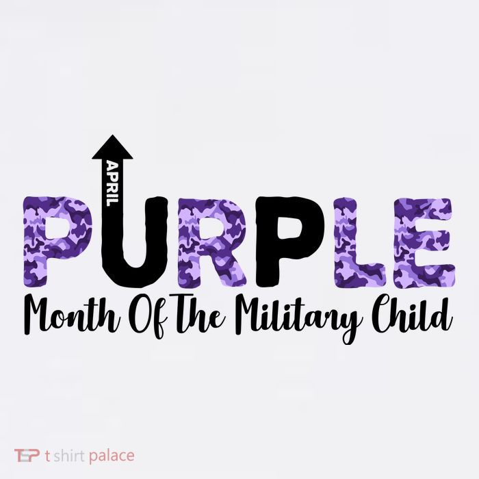 Purple Up For Month Of Military Child April Mug