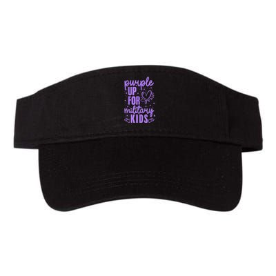 Purple Up For Military Military Child Month Valucap Bio-Washed Visor