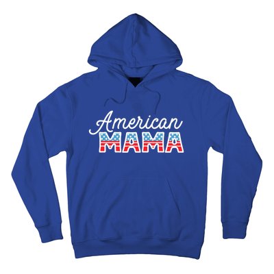 Patriotic Usa Flag 4th Of July All American Mama Gift Hoodie