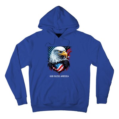 Patriotic Usa Flag Colors Tee God Bless America Gift Hoodie