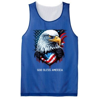 Patriotic Usa Flag Colors Tee God Bless America Gift Mesh Reversible Basketball Jersey Tank