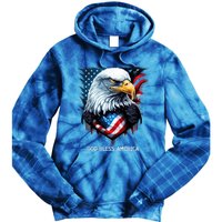 Patriotic Usa Flag Colors Tee God Bless America Gift Tie Dye Hoodie