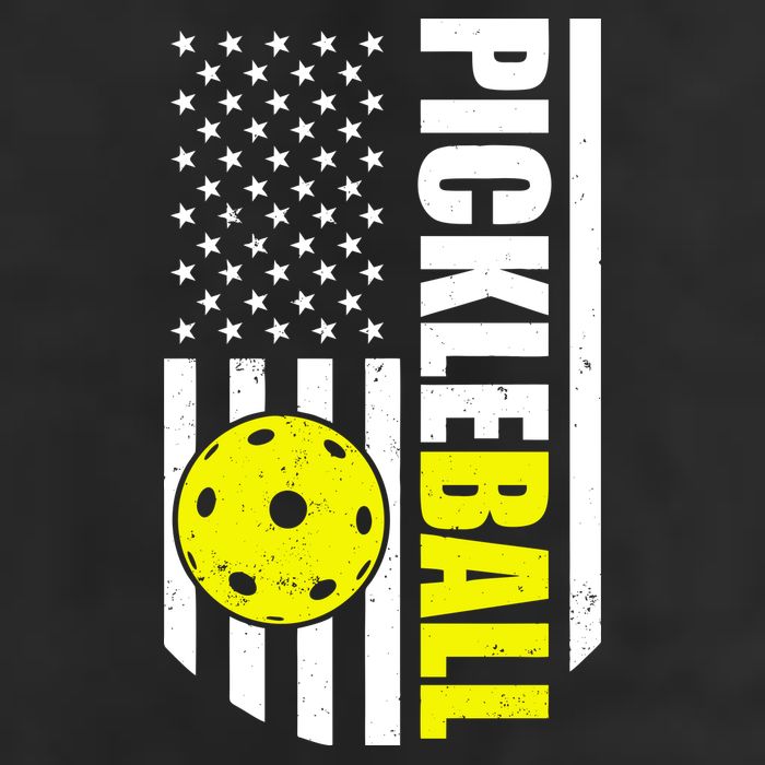 Pickleball USA Flag Love Playing Pickle Ball Adult Drive Performance Visor