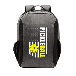 Pickleball USA Flag Love Playing Pickle Ball Vector Backpack