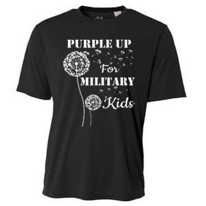 Purple Up For Military Month Of The Military Child Cooling Performance Crew T-Shirt