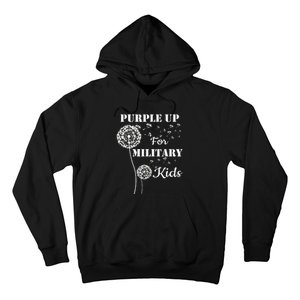 Purple Up For Military Month Of The Military Child Hoodie