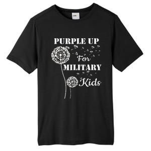 Purple Up For Military Month Of The Military Child Tall Fusion ChromaSoft Performance T-Shirt