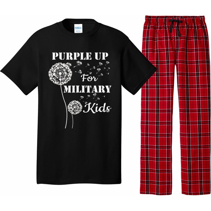 Purple Up For Military Month Of The Military Child Pajama Set