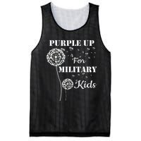 Purple Up For Military Month Of The Military Child Mesh Reversible Basketball Jersey Tank