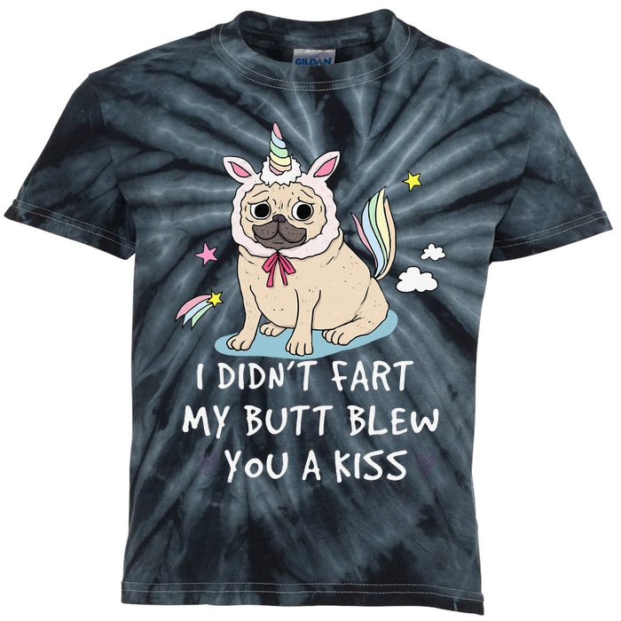 Pug Unicorn for  Mom Dad Grandma Kids Tie-Dye T-Shirt