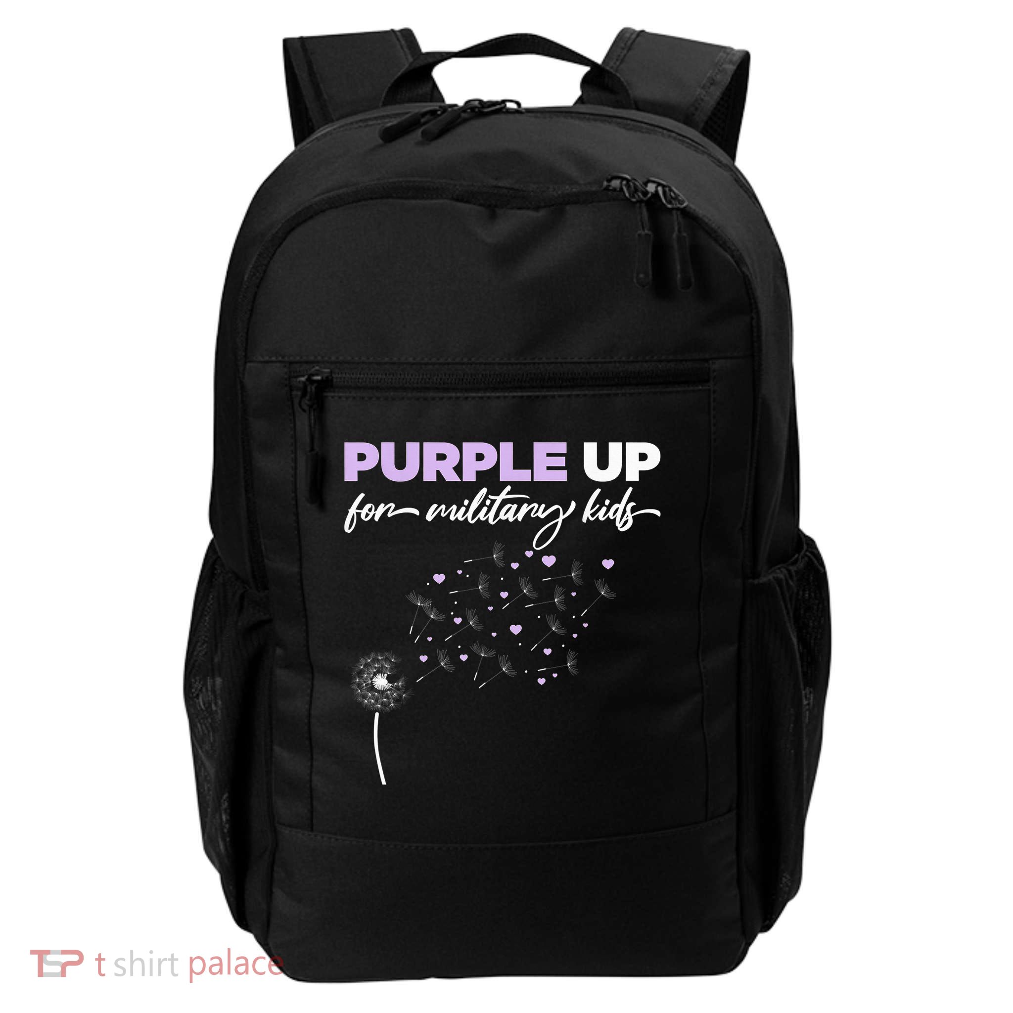 Purple Up For Military - Month Of The Military Child Daily Commute Backpack