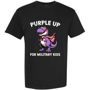 Purple Up For Military Month Of Military Child Trex Garment-Dyed Heavyweight T-Shirt