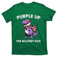 Purple Up For Military Month Of Military Child Trex T-Shirt