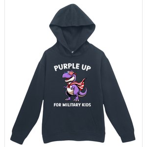 Purple Up For Military Month Of Military Child Trex Urban Pullover Hoodie