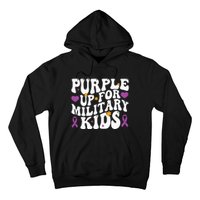 Purple Up For Military Month Of The Military Child Hoodie