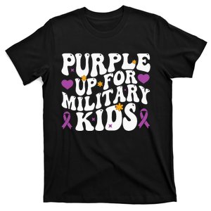 Purple Up For Military Month Of The Military Child T-Shirt