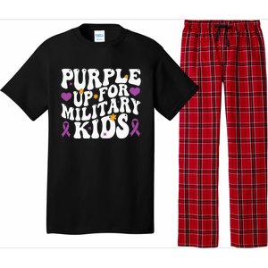 Purple Up For Military Month Of The Military Child Pajama Set