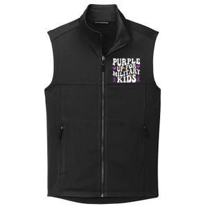 Purple Up For Military Month Of The Military Child Collective Smooth Fleece Vest