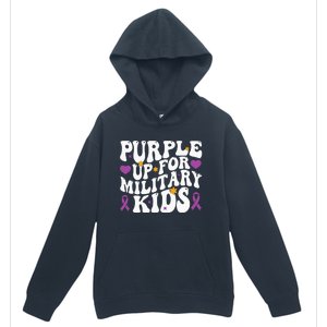 Purple Up For Military Month Of The Military Child Urban Pullover Hoodie