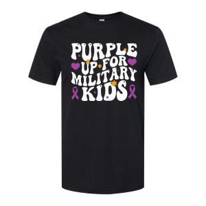 Purple Up For Military Month Of The Military Child Softstyle CVC T-Shirt