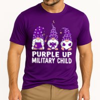 Purple Up For Military Military Child Month Gnomes Cooling Performance Crew T-Shirt
