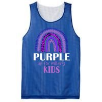 Purple Up For Military Gift Military Month Rainbow Gift Mesh Reversible Basketball Jersey Tank