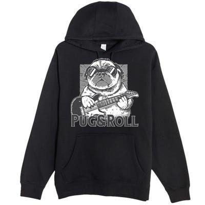 Pug And Roll Premium Pullover Hoodie