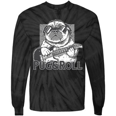 Pug And Roll Tie-Dye Long Sleeve Shirt