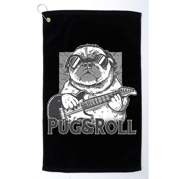 Pug And Roll Golf Towel