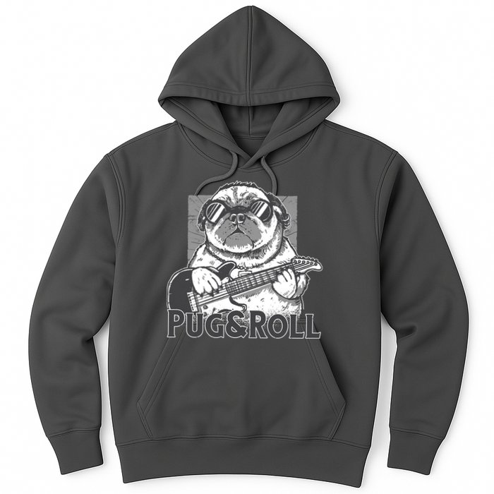 Pug And Roll Hoodie