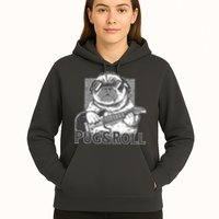 Pug And Roll Hoodie