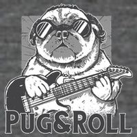 Pug And Roll Flatbill Hat
