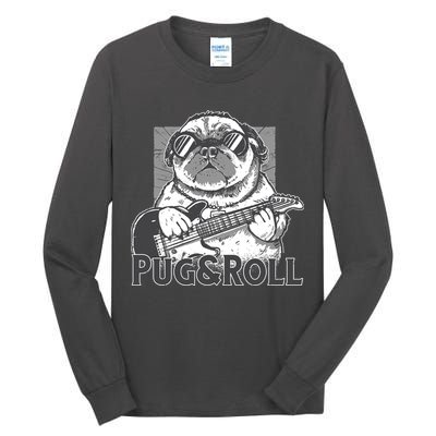 Pug And Roll Tall Long Sleeve T-Shirt
