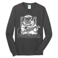 Pug And Roll Tall Long Sleeve T-Shirt