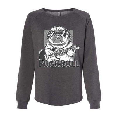 Pug And Roll Womens California Wash Sweatshirt