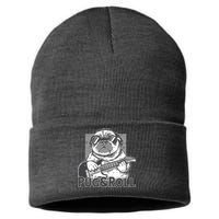 Pug And Roll Sustainable Knit Beanie
