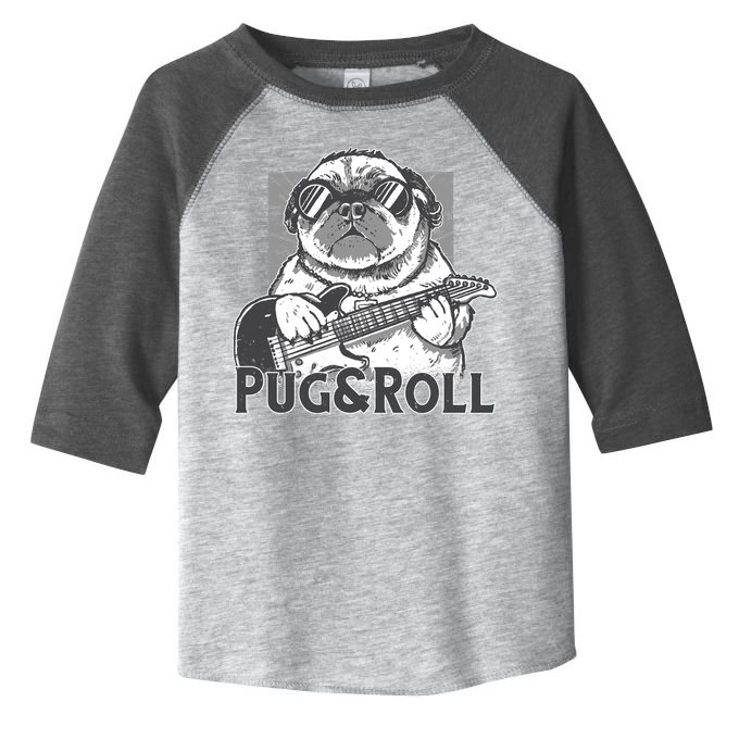Pug And Roll Toddler Fine Jersey T-Shirt