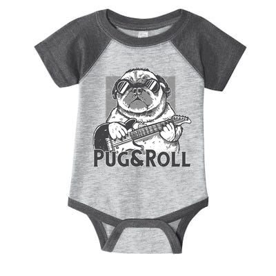 Pug And Roll Infant Baby Jersey Bodysuit