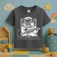 Pug And Roll Toddler T-Shirt