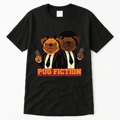 Pug Fiction Tall T-Shirt