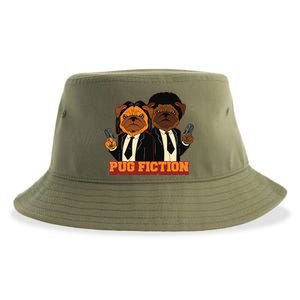 Pug Fiction Sustainable Bucket Hat