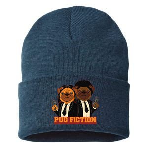 Pug Fiction Sustainable Knit Beanie