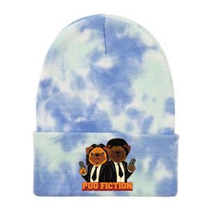 Pug Fiction Tie Dye 12in Knit Beanie