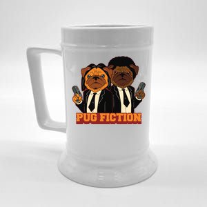 Pug Fiction Beer Stein