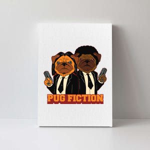 Pug Fiction Canvas