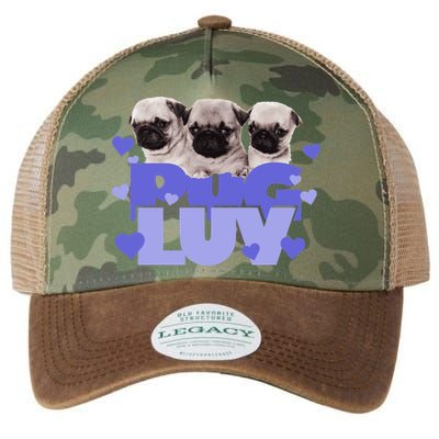 Pug Luv Legacy Tie Dye Trucker Hat