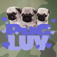 Pug Luv Legacy Tie Dye Trucker Hat