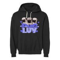 Pug Luv Garment-Dyed Fleece Hoodie